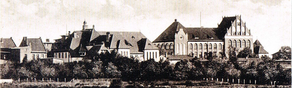 Panorama miasta Wąbrzeźno z 1938 roku.